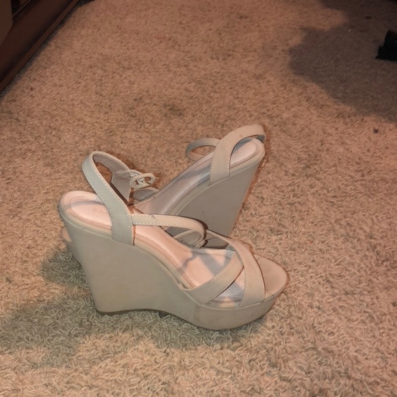 Shoes Size 9 Comfortable Nude Wedges Poshmark